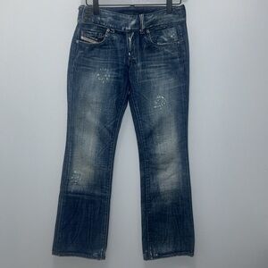 Diesel Women's Boot Cut Jeans - Blue